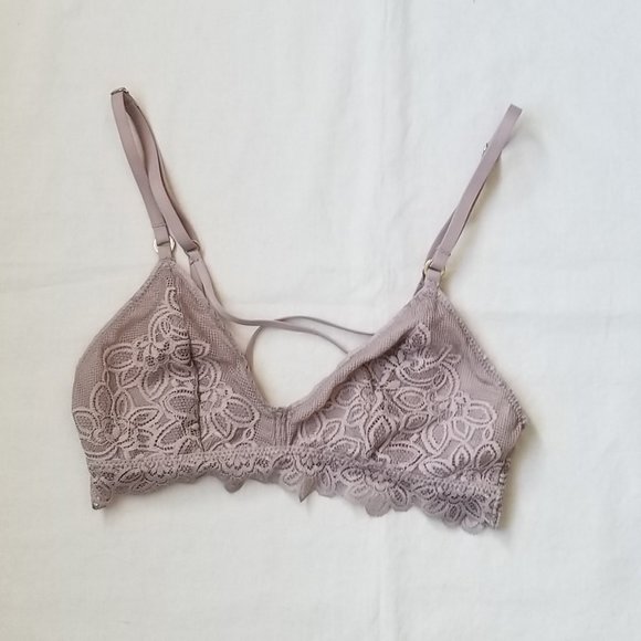 Aerie desert lace triangle bralette XXS - Picture 2 of 11